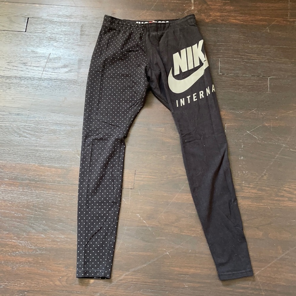 Nike polka dot leggings